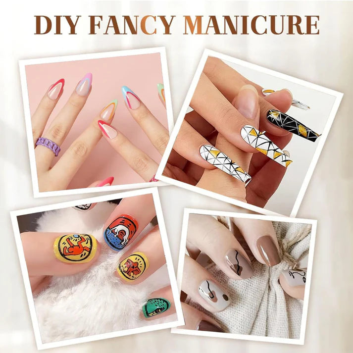 Nail Art Pen Set 12 Colors
