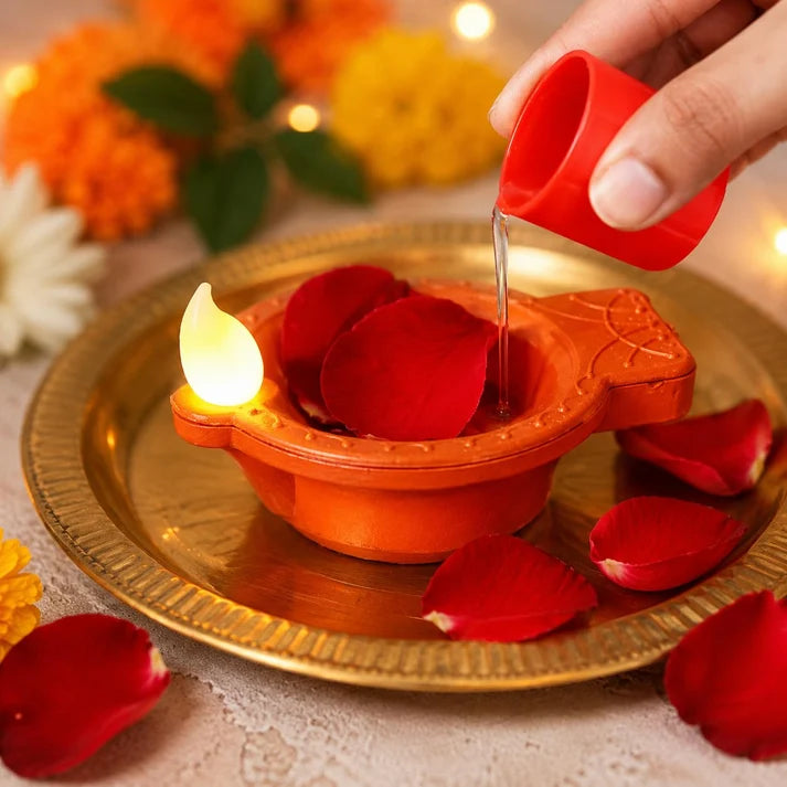 JalJyoti™ Water Sensor Diya (24 Diyas)