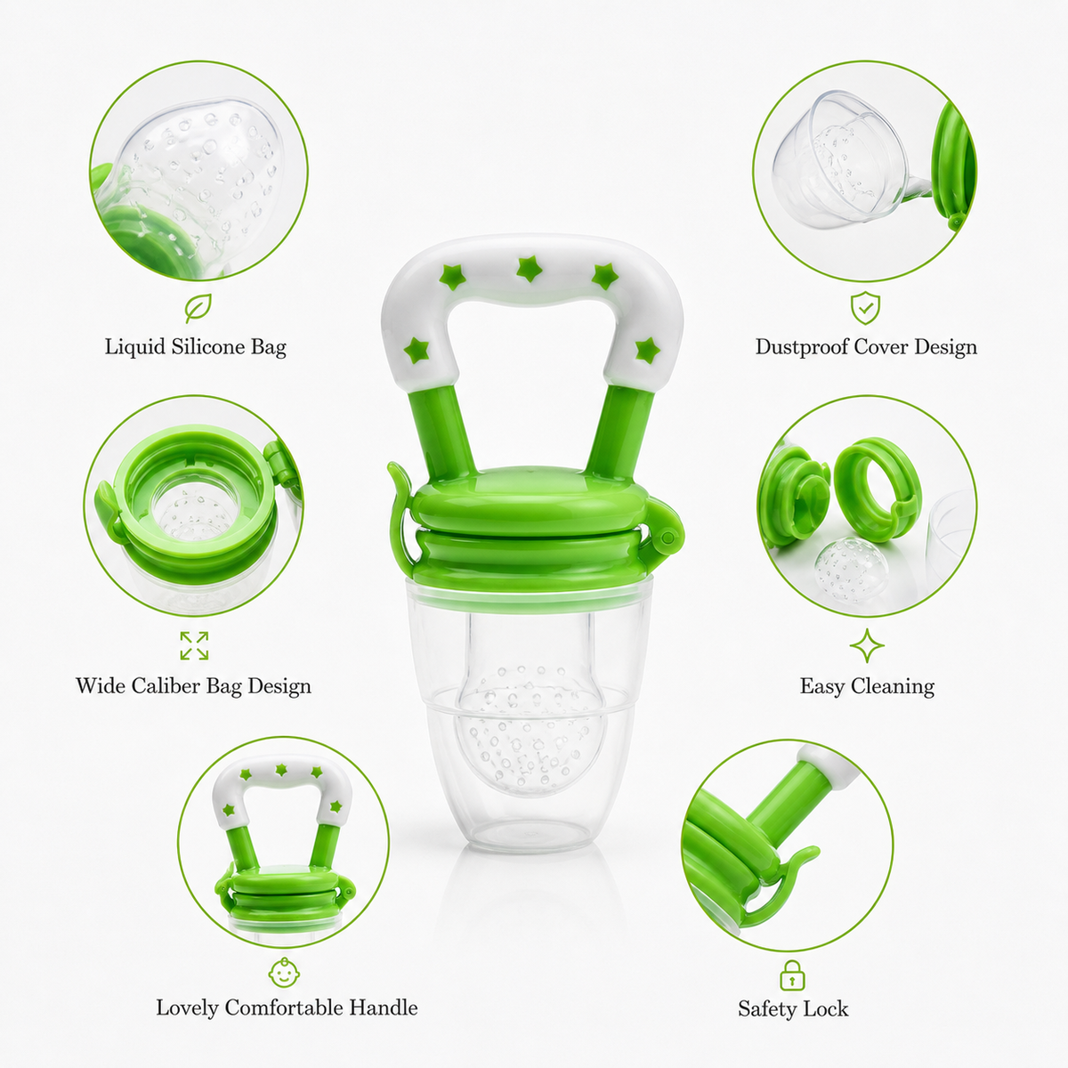 Chemical Free Baby Fruit Feeder