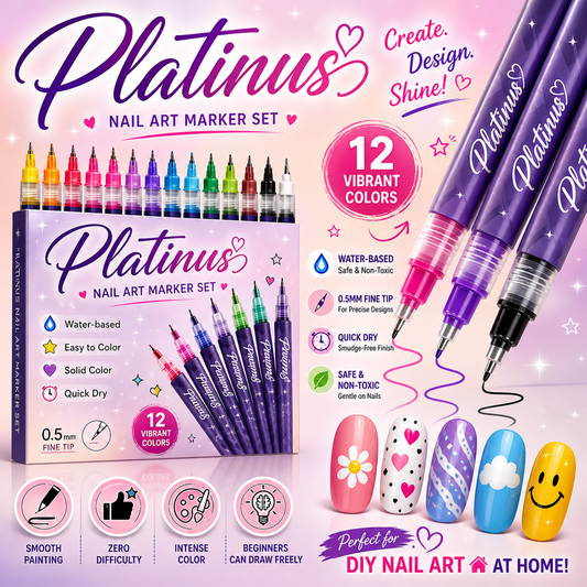 Platinus Nail Art Pen Set